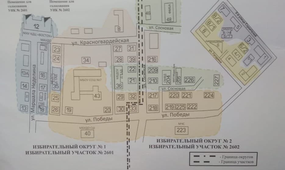 Избирательные округа Циолковский